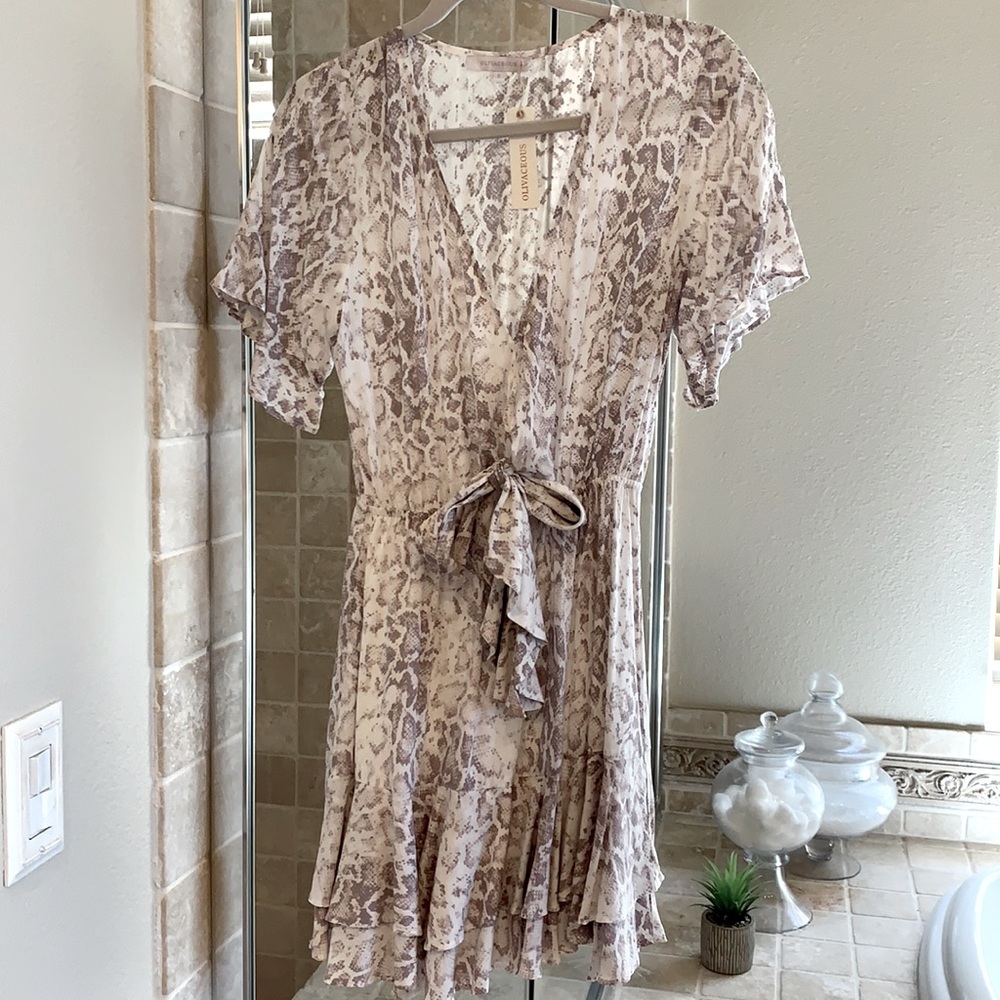 BNWT snakeprint dress